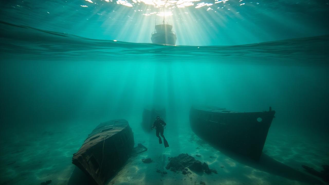 Historic shipwrecks mapped by NOAA researchers in the Great Lakes